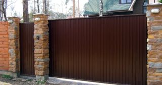 Купить откатные ворота консольные Санкт-Петербург, цена от 2844 руб.